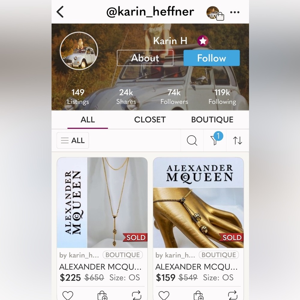 💥BEWARE FAKES💥Alexander McQueen🤬MORE ACCOUNTS - Picture 4 of 16